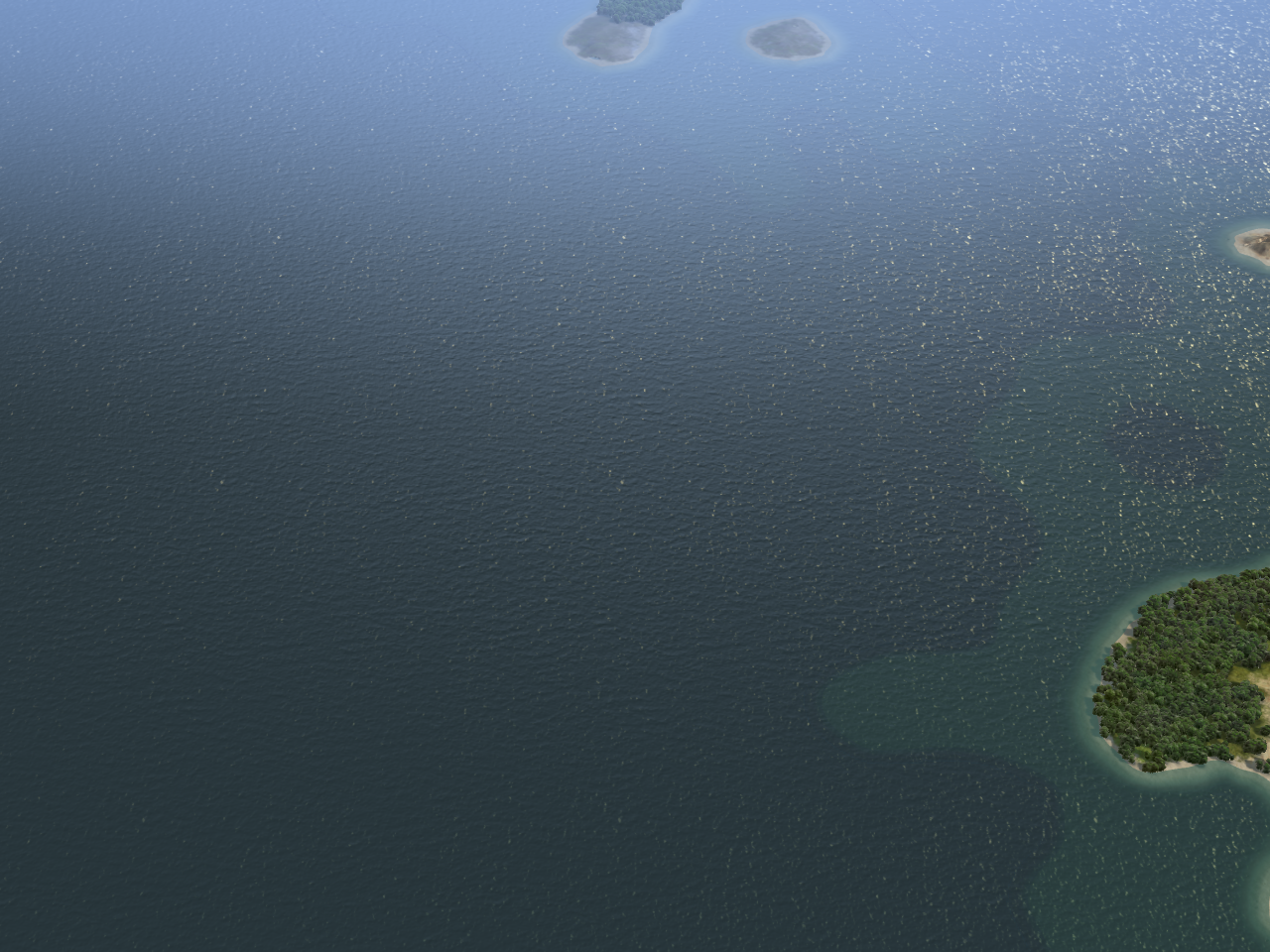 Mid-range LEAN-mapped ocean